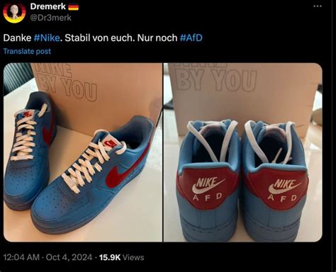 Nike verbietet AfD